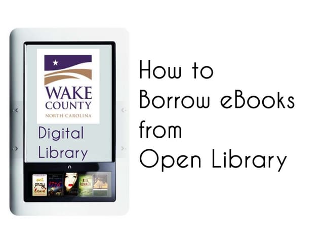 How to Borrow eBooks from Open Library