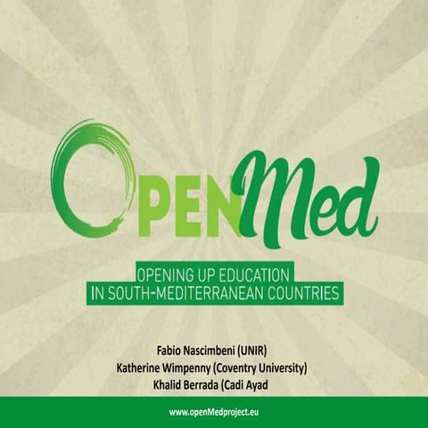 OpenMed Torino Week: course overview