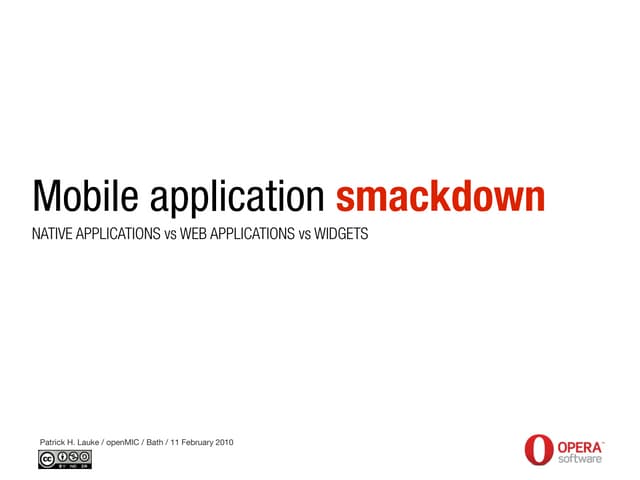 openMIC barcamp 11.02.2010