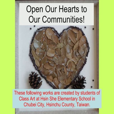 Open our hearts to our communities