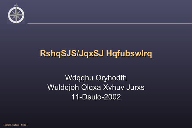 OpenPGP/GnuPG Encryption