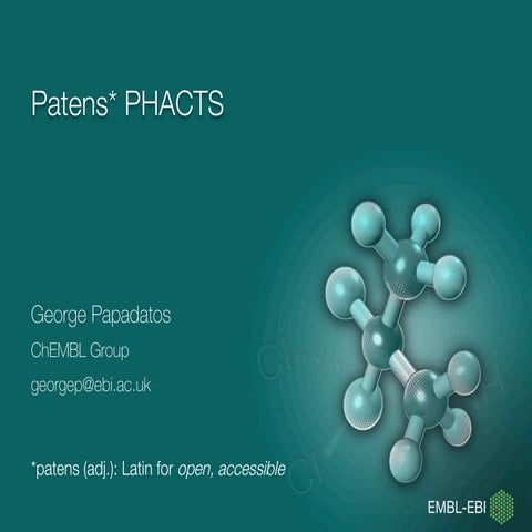 SureChEMBL patent annotations in Open PHACTS
