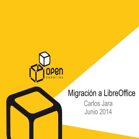 Migración a LibreOffice