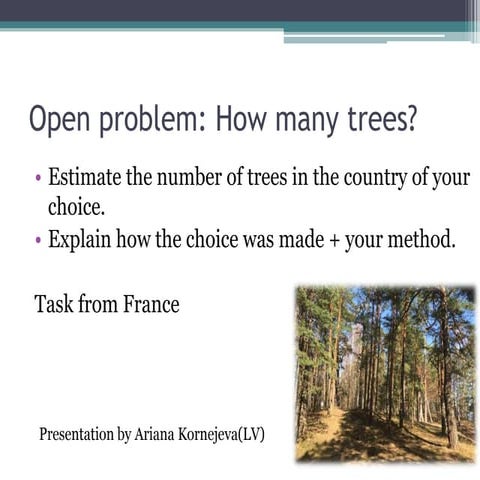 How many trees? | PPTX