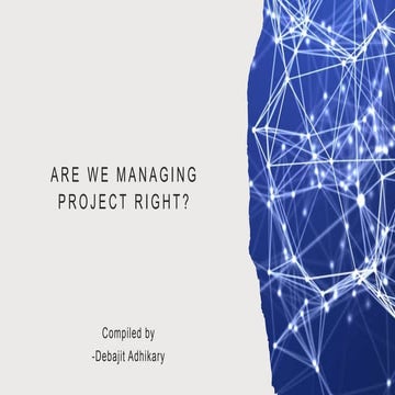 Are we managing Project Right? Openproject review | PPTX
