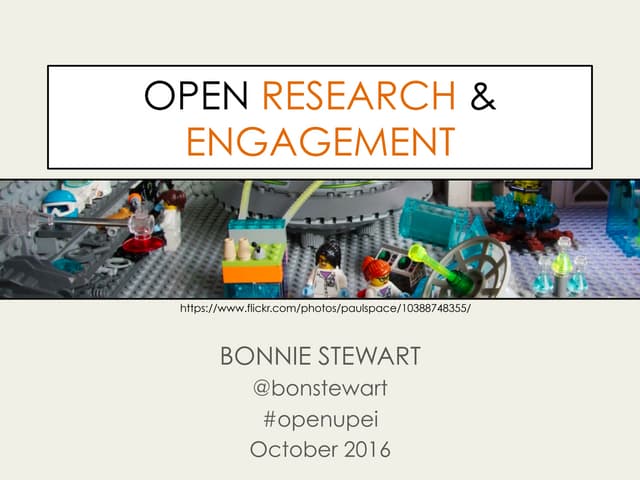 Open Research & Engagement