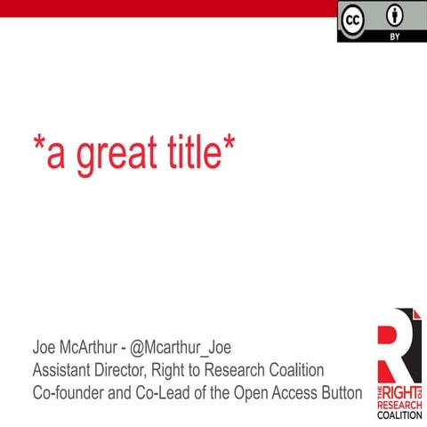 Open Research London