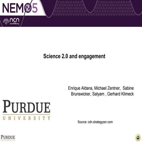 Open science - Science 2.0