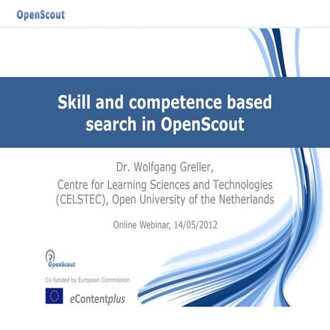 Competence Enrichment of OERs in OpenScout (2012)
