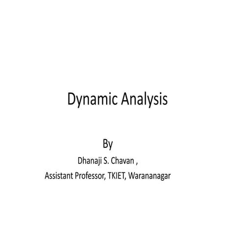OpenSees dynamic_analysis