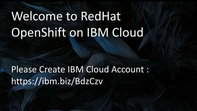 Openshift Intro
