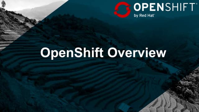 FICO Open Shift presentation