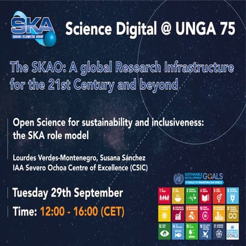  Open Science for sustainability and inclusiveness: the SKA role model