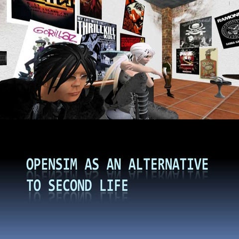 Open Sim As An Alternative To Second Life