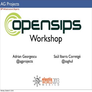 OpenSIPS Workshop