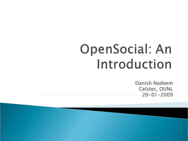 Open Social