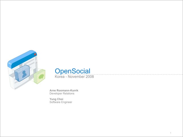 Open Social Summit Korea