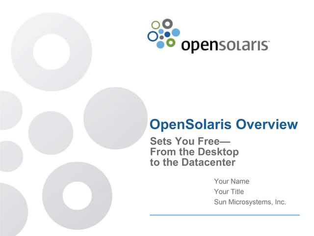Open solaris customer presentation