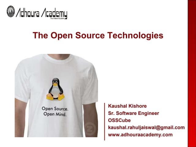 Open Source Presentation