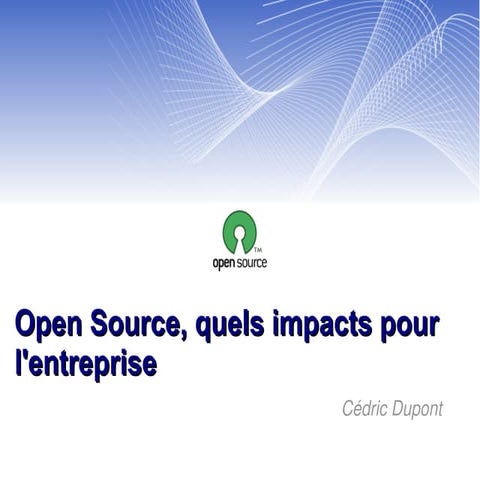 Ged Open Source - Documation 2010 | PPT