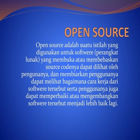 Open source