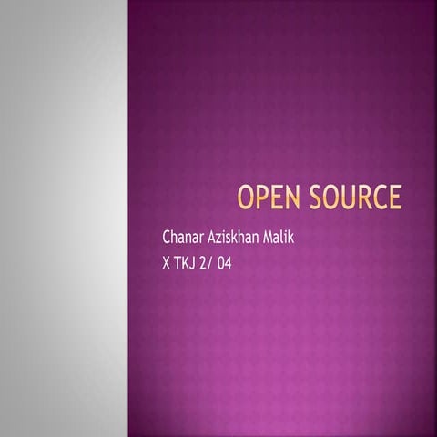 Open source