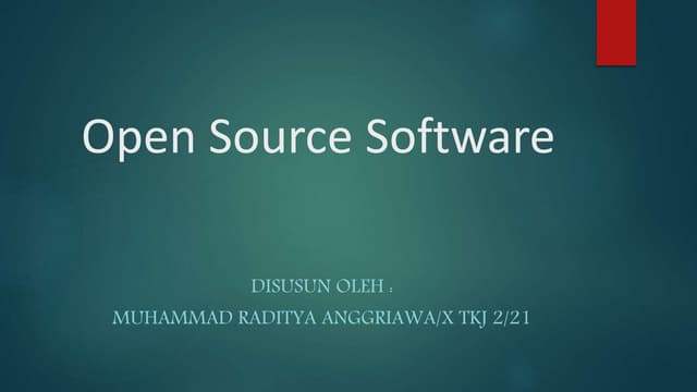 Open source