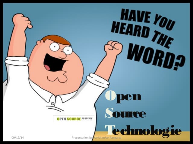 Power Point Presentation on Open Source Software 