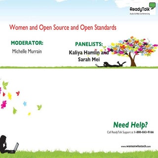 WWT 2010: Women and Open Source and...