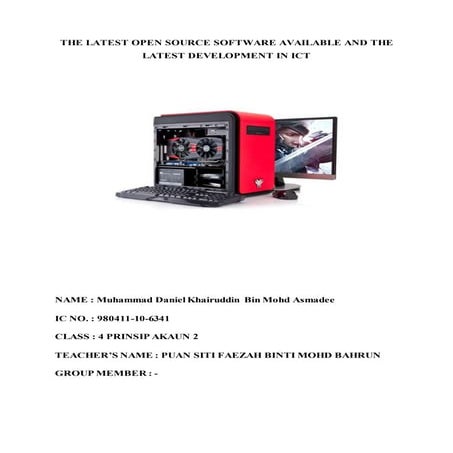 Open source and_latest_development_in_ict