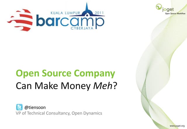 Open Source as a Viable Business Model
