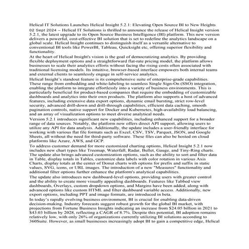 Press Release version 6.2 Helical Insight Open Source (1).docx