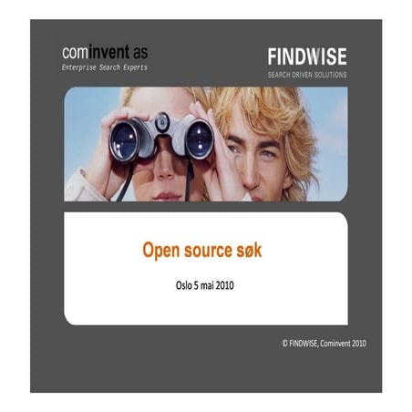 Open source breakfast norge findwise