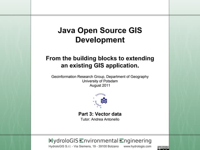 Opensource gis development - part 3