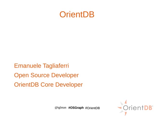 OrientDB graph e l'importanza di una relazione mancante
