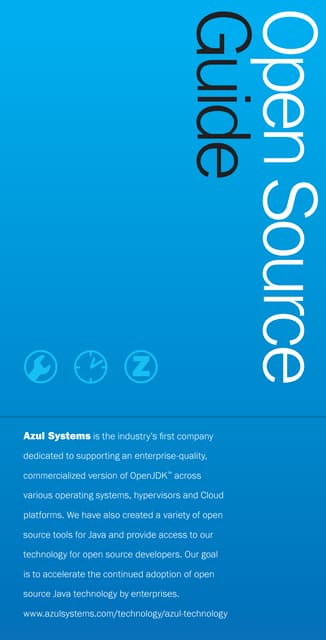 Azul Systems open source guide