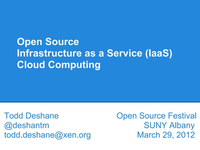 opensourceiaas