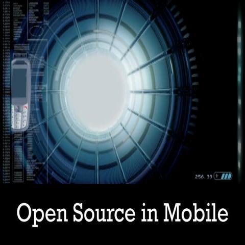 Open source in mobile