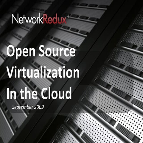 Open Source in the Cloud