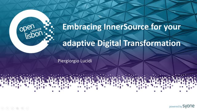 Embracing InnerSource for your adaptive Digital Transformation