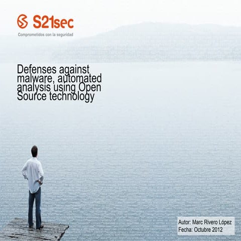 Open source malware analysis