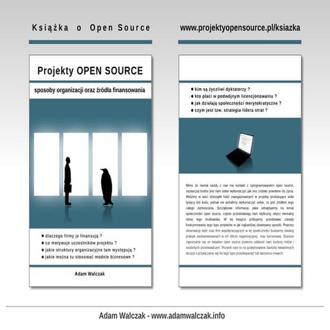 OPEN SOURCE projects - how are they organized and financed