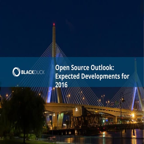 Open Source Outlook: Expected Developments for 2016