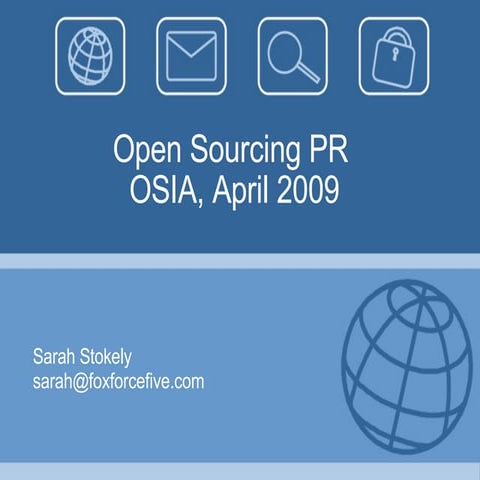 Open Source PR
