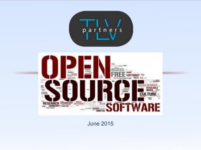Open Source Software Development by TLV Partners