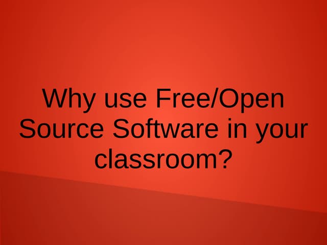Open source slideshow