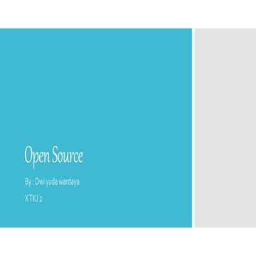 Open source yuda