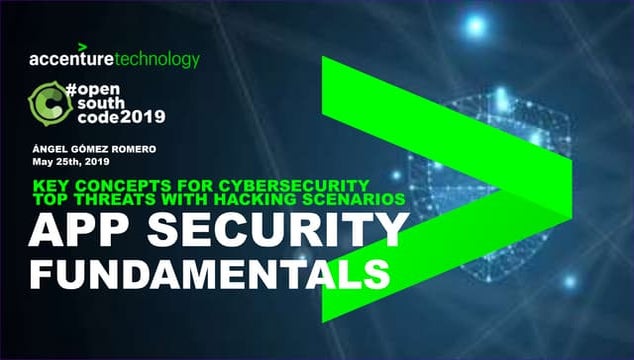OpenSouthCode '19 - Application Security Fundamentals [2019-May-25]