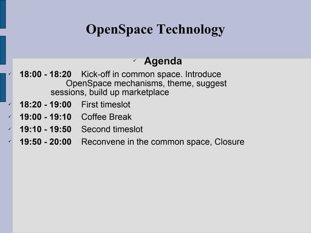 Open Space Technology