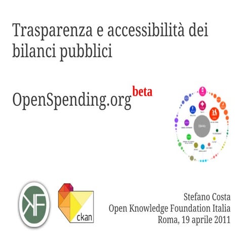 Dai Conti Pubblici Territoriali a Openspending.org